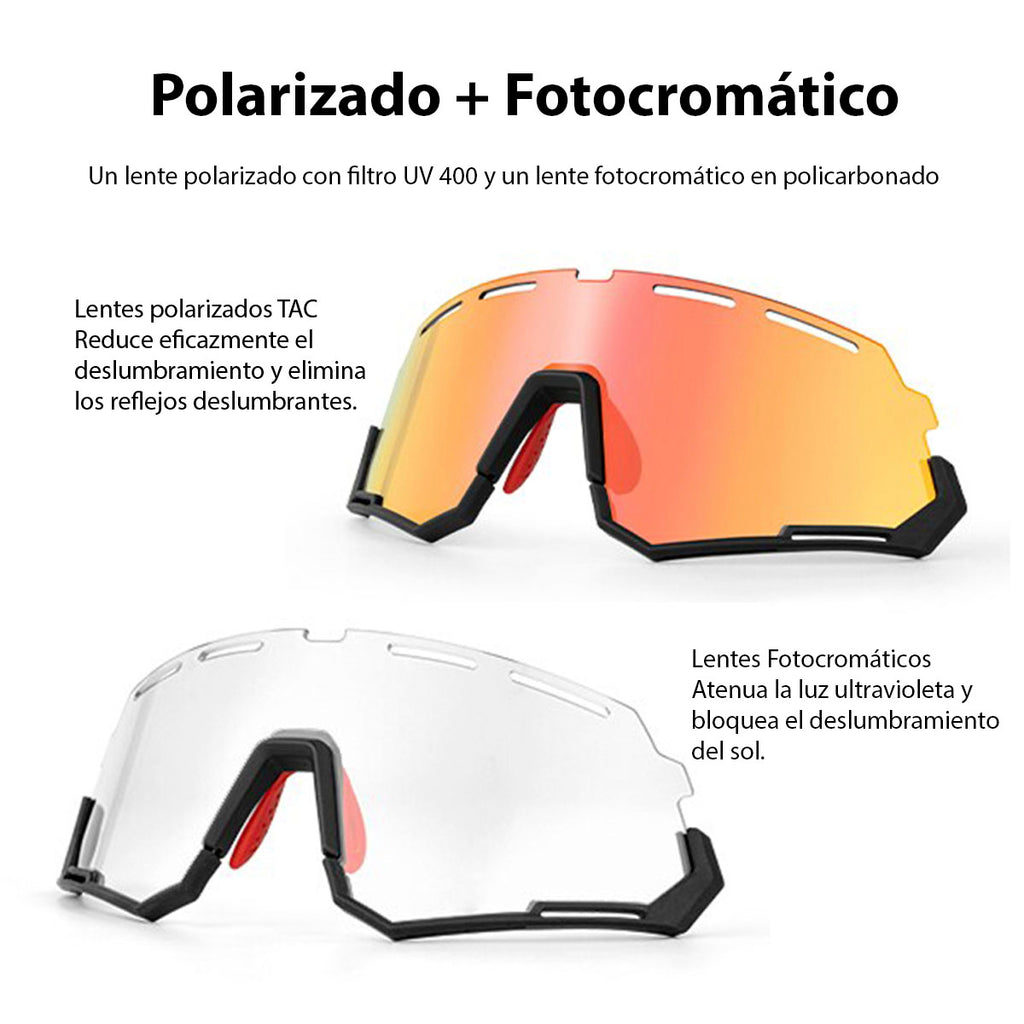 Gafas Fotocromáticas + Polarizadas Depor